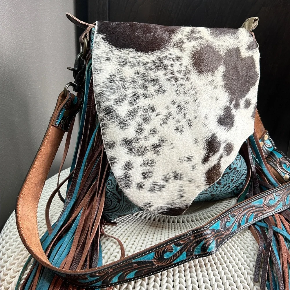 Myra Bag Cobal Blue Conceal Carry Bag - Picture 2 of 10